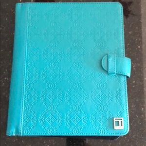 Tribeca turquoise iPad folding case